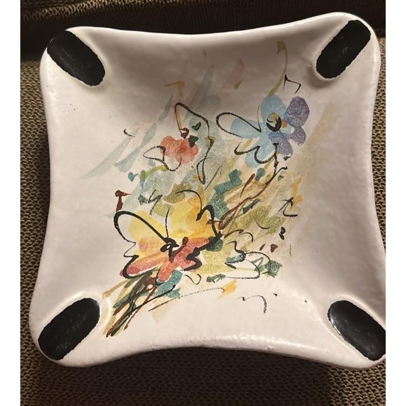 W.C Italian Pottery Other - Signed pottery ashtray Italy W.C Italy 60/168